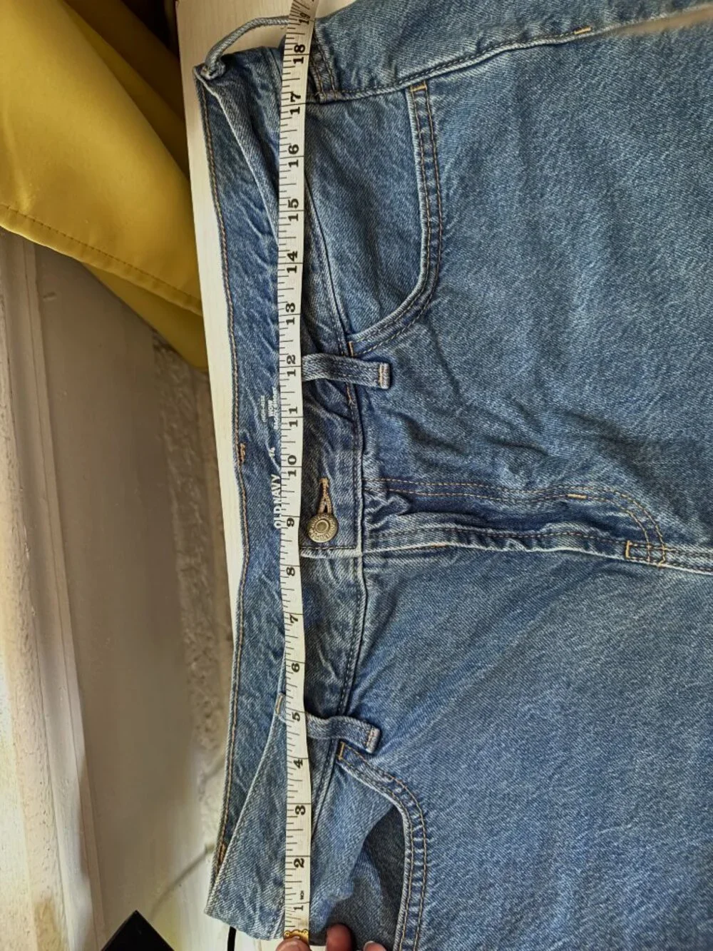 High Waisted Baggy Jean Shorts - Old Navy